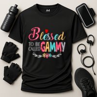 Blessed To Be Called Gammy Colorful Art Performance Shirt