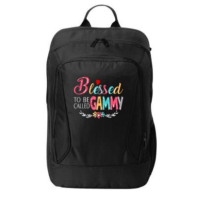 Blessed To Be Called Gammy Colorful Art City Backpack