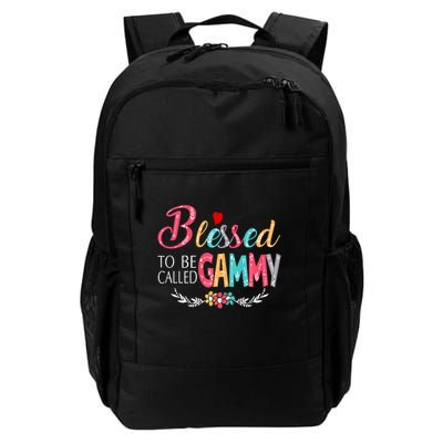 Blessed To Be Called Gammy Colorful Art Backpack