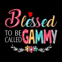 Blessed To Be Called Gammy Colorful Art Bucket Hat