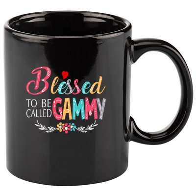 Blessed To Be Called Gammy Colorful Art 11oz C Handle Ceramic Mug