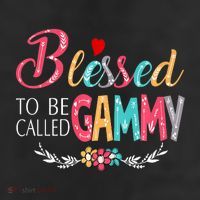 Blessed To Be Called Gammy Colorful Art Trucker Hat