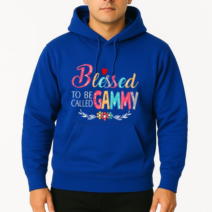 Blessed To Be Called Gammy Colorful Art Hoodie