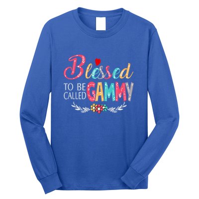 Blessed To Be Called Gammy Colorful Art Long Sleeve Shirt