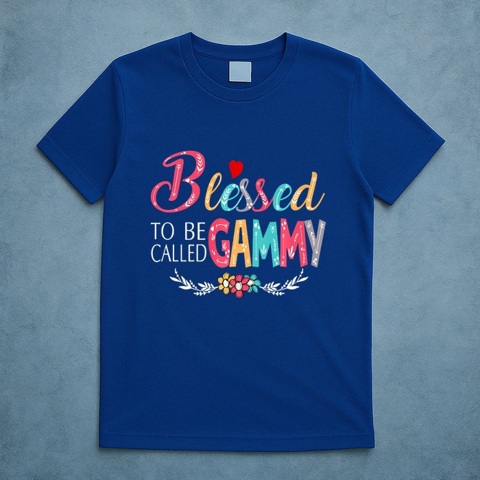 Blessed To Be Called Gammy Colorful Art T-Shirt