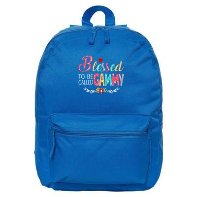 Blessed To Be Called Gammy Colorful Art 16 in Basic Backpack