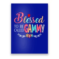 Blessed To Be Called Gammy Colorful Art Poster