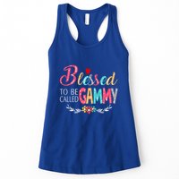 Blessed To Be Called Gammy Colorful Art Womens Tank Top
