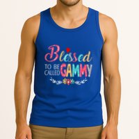 Blessed To Be Called Gammy Colorful Art Tank Top