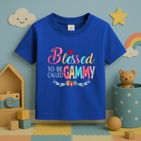 Blessed To Be Called Gammy Colorful Art Toddler T-Shirt