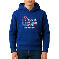 Blessed To Be Called Gammy Colorful Art Kids Hoodie