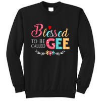 Blessed To Be Called Gee Colorful Art Sweatshirt