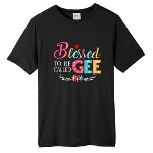 Blessed To Be Called Gee Colorful Art Tall Fusion ChromaSoft Performance T-Shirt