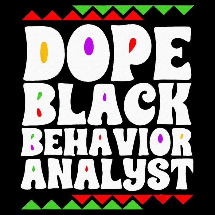 Behavior Technician BCBA ABA Dope Black Behavior Analyst 16 in Basic Backpack