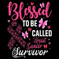 Blessed To Be Called Breast Cancer Survivor Wool Snapback Cap