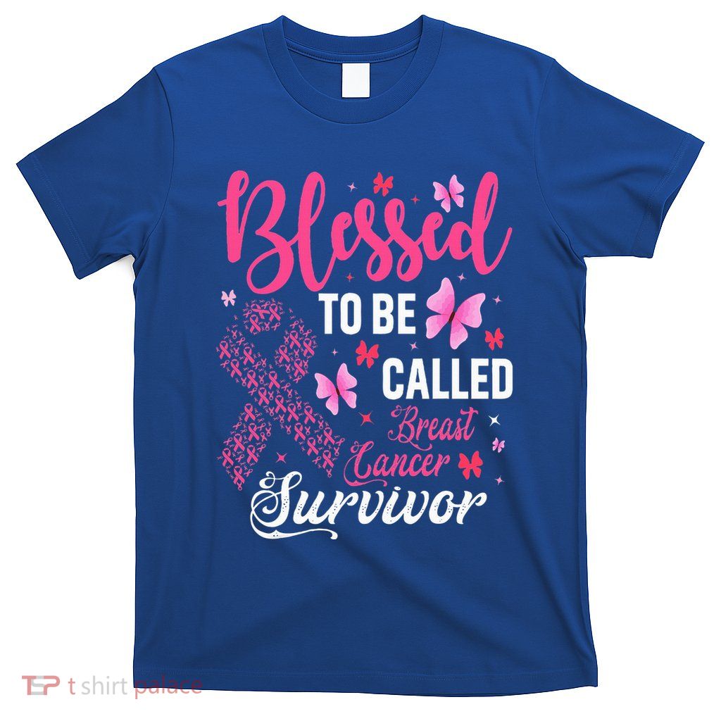 Blessed To Be Called Breast Cancer Survivor T-Shirt