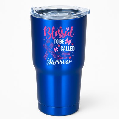 Blessed To Be Called Breast Cancer Survivor Tumbler
