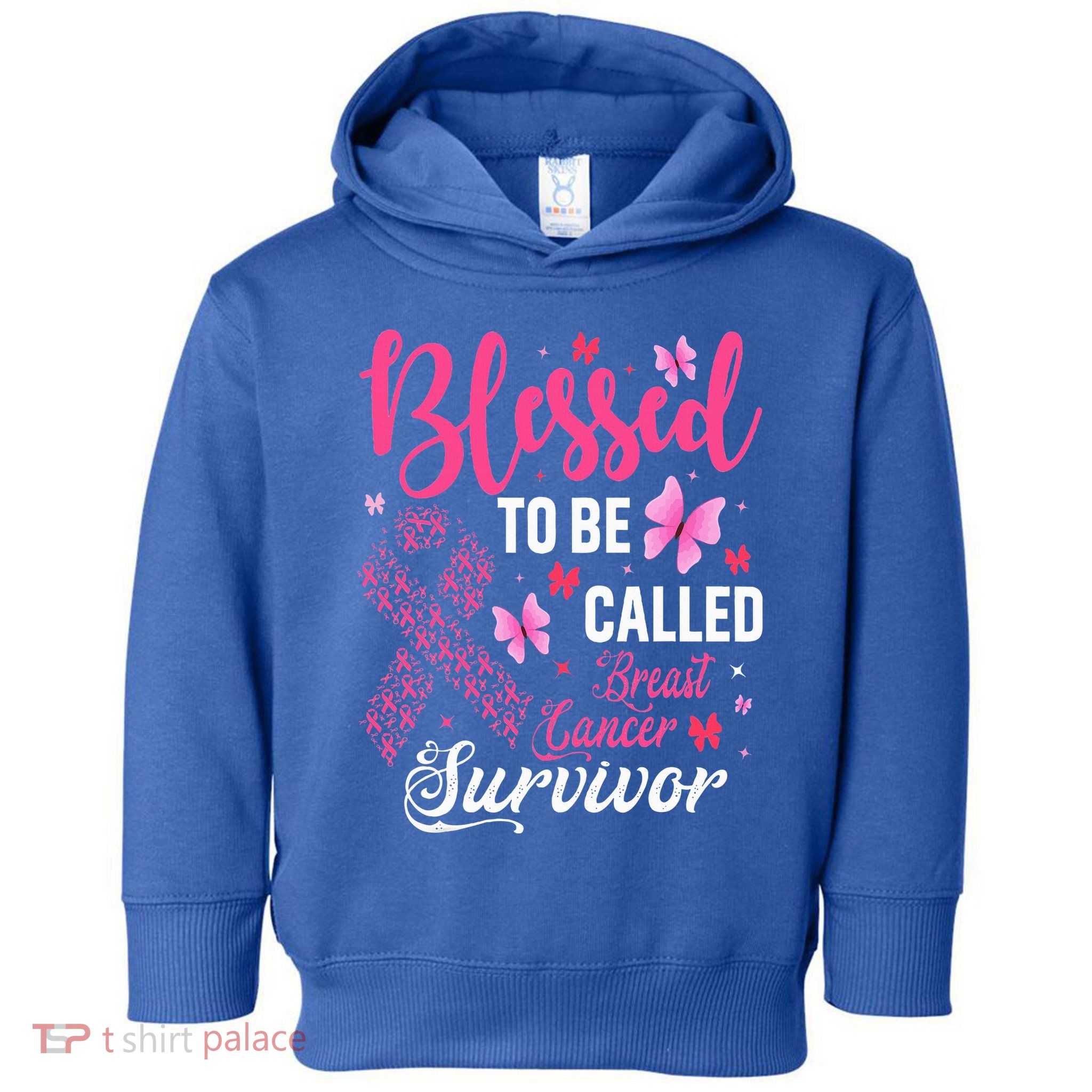 Blessed To Be Called Breast Cancer Survivor Toddler Hoodie