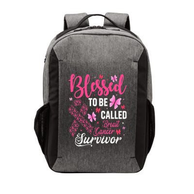 Blessed To Be Called Breast Cancer Survivor Vector Backpack