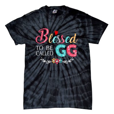 Blessed To Be Called Gg Colorful Art Tie-Dye T-Shirt