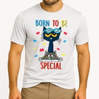 Born To Be Special Autism Awareness Autism Heart Autism Cool Cat Cooling Performance Crew T-Shirt