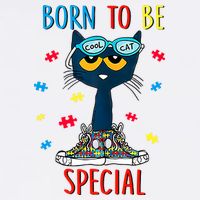 Born To Be Special Autism Awareness Autism Heart Autism Cool Cat Sustainable Bucket Hat