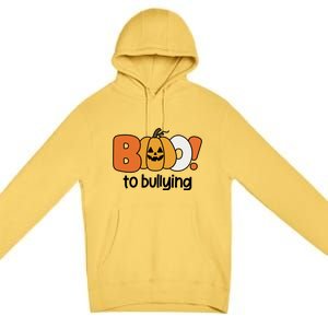 Boo To Bullying Anti Bullying Halloween Premium Pullover Hoodie