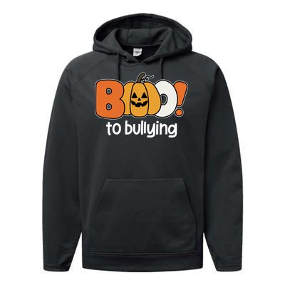 Boo To Bullying Anti Bullying Halloween Performance Fleece Hoodie