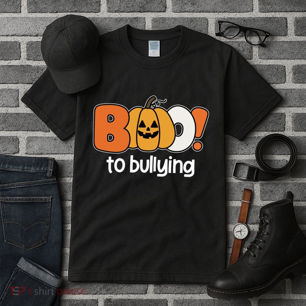 Boo To Bullying Anti Bullying Halloween Tall T-Shirt