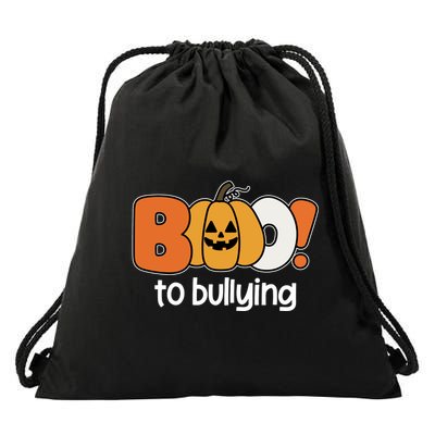 Boo To Bullying Anti Bullying Halloween Drawstring Bag