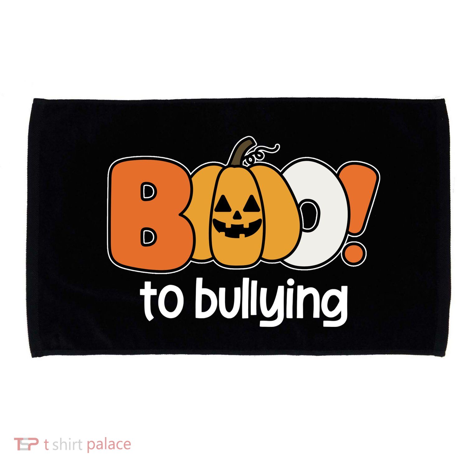 Boo To Bullying Anti Bullying Halloween Microfiber Hand Towel