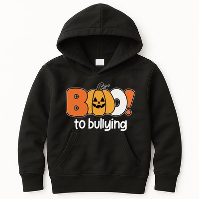 Boo To Bullying Anti Bullying Halloween Kids Hoodie