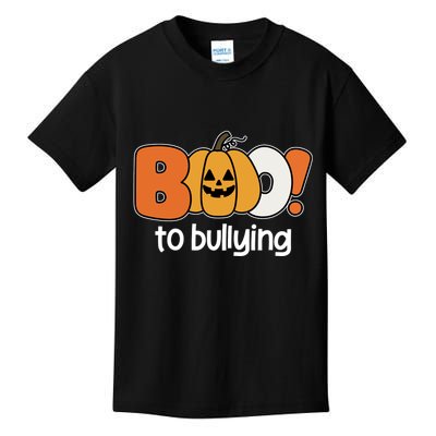 Boo To Bullying Anti Bullying Halloween Kids T-Shirt