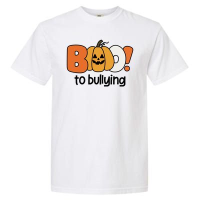 Boo To Bullying Anti Bullying Halloween Garment-Dyed Heavyweight T-Shirt