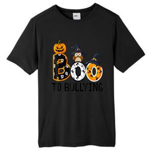 Boo To Bullying Orange Unity Day Anti Bullying Halloween Tall Fusion ChromaSoft Performance T-Shirt