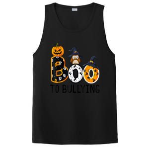 Boo To Bullying Orange Unity Day Anti Bullying Halloween PosiCharge Competitor Tank