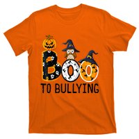 Boo To Bullying Orange Unity Day Anti Bullying Halloween T-Shirt