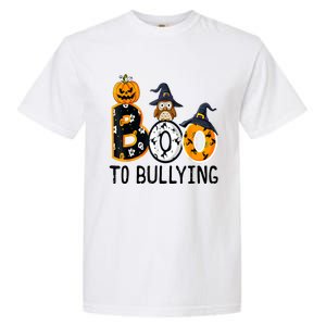 Boo To Bullying Orange Unity Day Anti Bullying Halloween Garment-Dyed Heavyweight T-Shirt