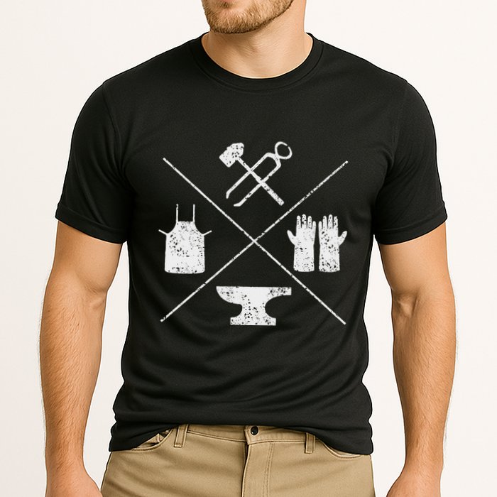 Blacksmithy Tools Blacksmithing Forging Blacksmith Performance Shirt