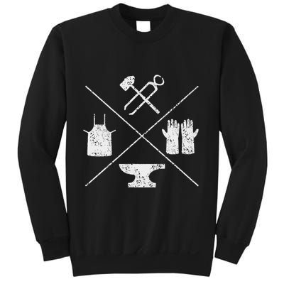 Blacksmithy Tools Blacksmithing Forging Blacksmith Sweatshirt