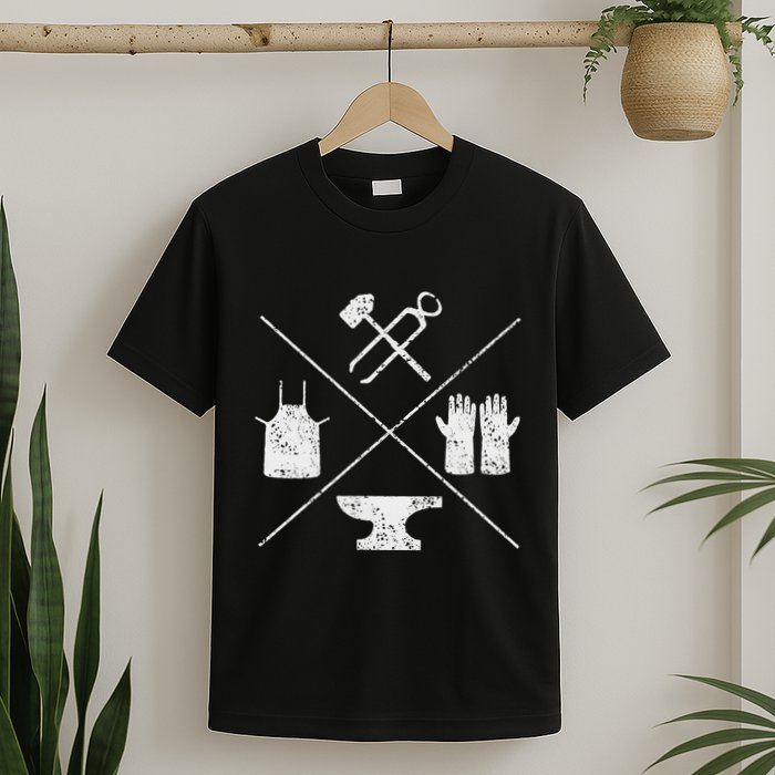 Blacksmithy Tools Blacksmithing Forging Blacksmith T-Shirt