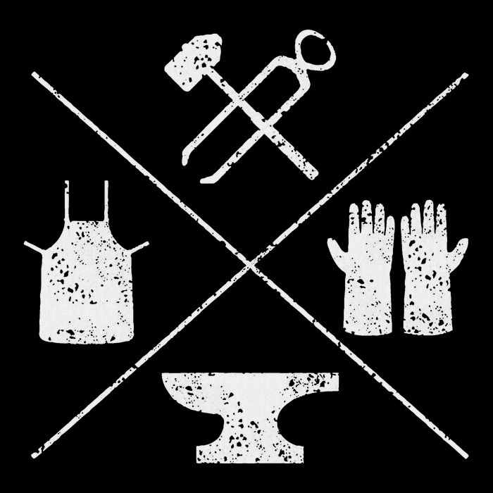 Blacksmithy Tools Blacksmithing Forging Blacksmith 16 in Basic Backpack