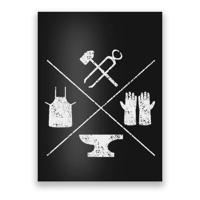 Blacksmithy Tools Blacksmithing Forging Blacksmith Poster
