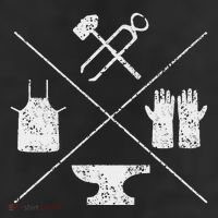 Blacksmithy Tools Blacksmithing Forging Blacksmith 25L Jumbo Tote