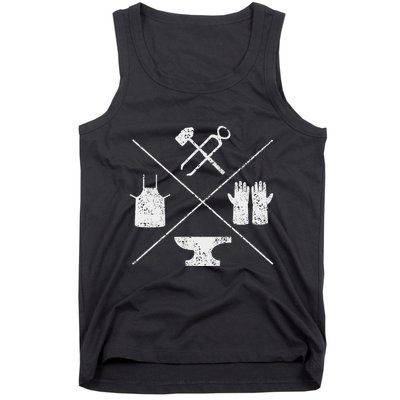 Blacksmithy Tools Blacksmithing Forging Blacksmith Tank Top