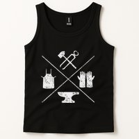 Blacksmithy Tools Blacksmithing Forging Blacksmith Tank Top