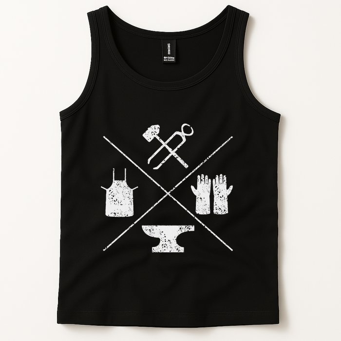 Blacksmithy Tools Blacksmithing Forging Blacksmith Tank Top