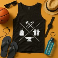 Blacksmithy Tools Blacksmithing Forging Blacksmith Tank Top