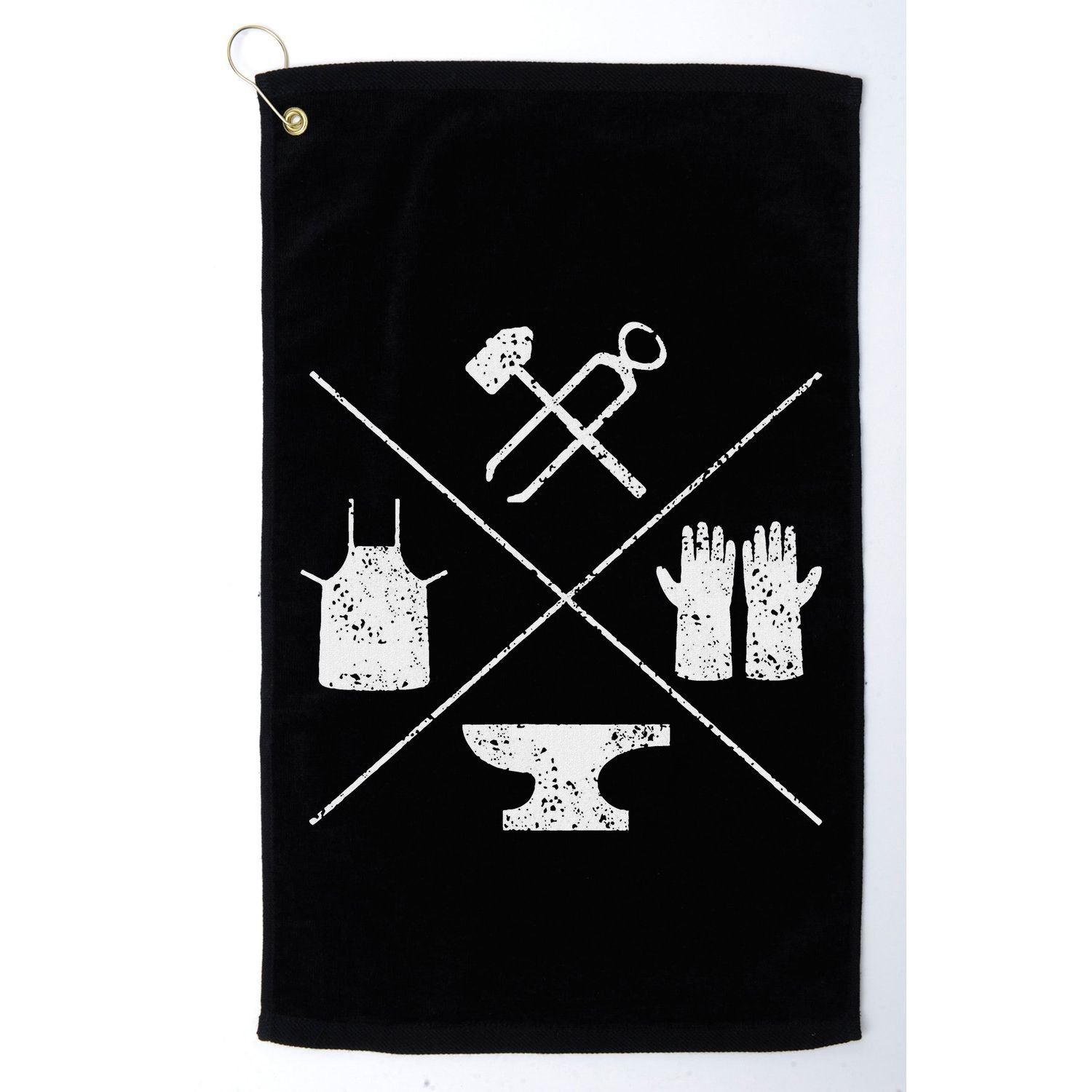 Blacksmithy Tools Blacksmithing Forging Blacksmith Golf Towel