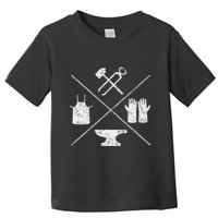 Blacksmithy Tools Blacksmithing Forging Blacksmith Toddler T-Shirt